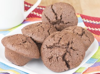 Chocolate mini muffins