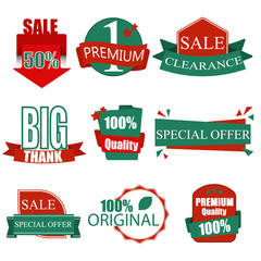 Vector file representing a Tag Label Sticker Banner Sale Labels