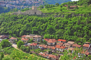 Fototapeta na wymiar Ancient fort in Veliko Tarnovo
