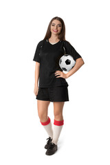Woman soccer player