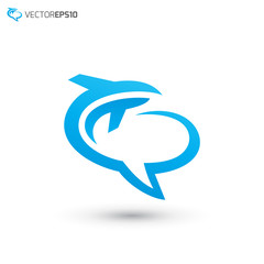 Obraz premium Travel Jet Logo