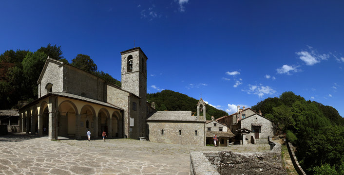 Toscana,Arezzo,Monastero de La Verna.