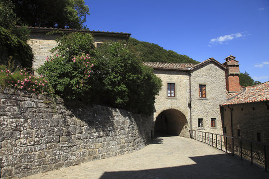 Toscana,Arezzo,Monastero de La Verna.