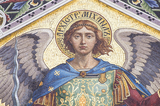 Mosaic of Saint Michael
