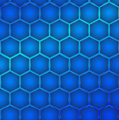 hexagon cell background