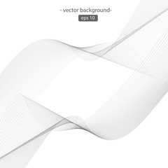 Sfondo di onde astratte di colore griggio