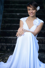 Naklejka premium Wedding couple