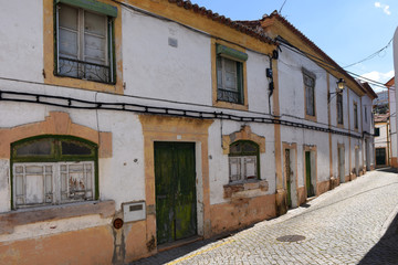 Street in Portalegre, Alentejo region, Portugal