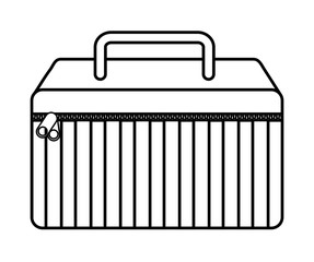 kit makeup product isolated icon design