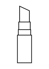 lipstick makeup product isolated icon design