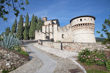 Fototapeta na wymiar Brescia - The Castle