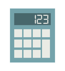 calculator icon isolated icon design