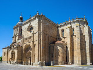 Fototapeta na wymiar Santa Maria Cathedral. Ciudad Rodrigo, Salamanca, Castilla y Leon. Spain.