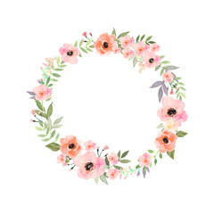 Vector flowers set. Elegant floral collection with isolated leav
