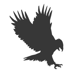 eagle silhouette icon