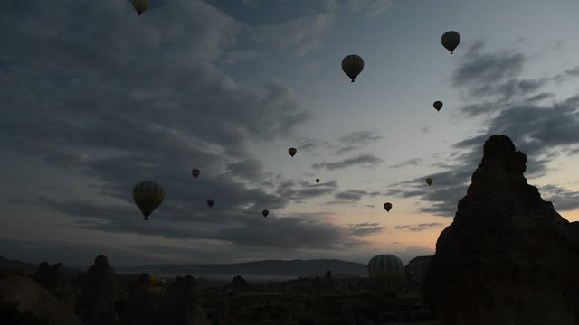 kapadokyada şafak vakti