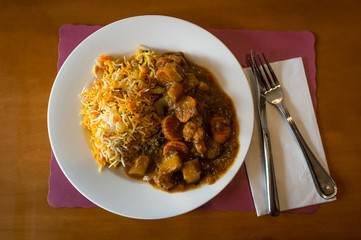Indian Kadai Vegetable Stew