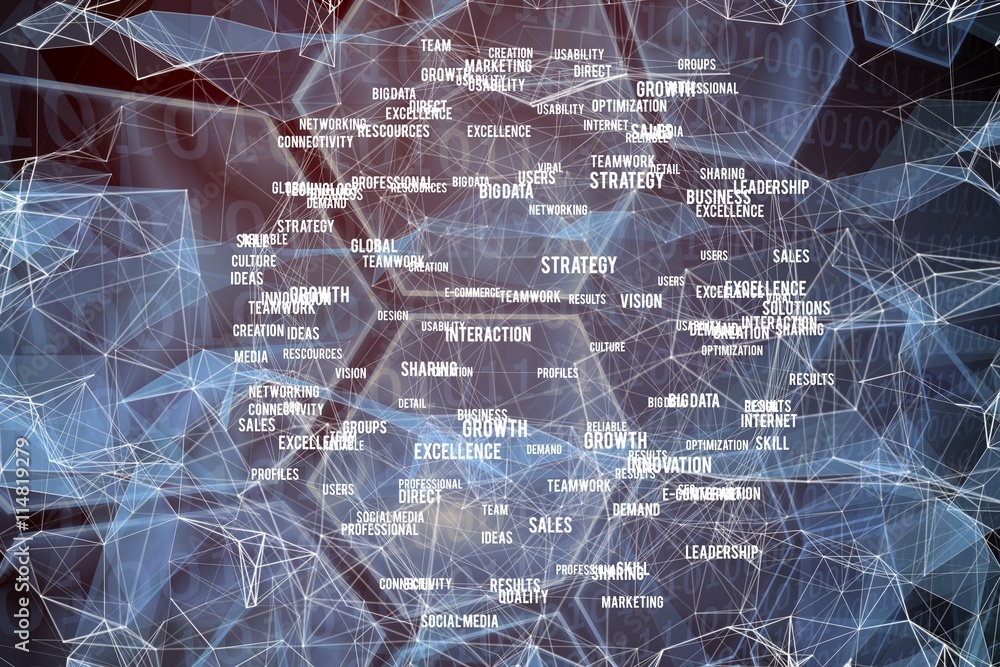 Poster composite image of sphere of skills