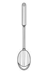 kitchen wooden spoon icon
