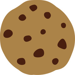 Cookie with chocolate chip