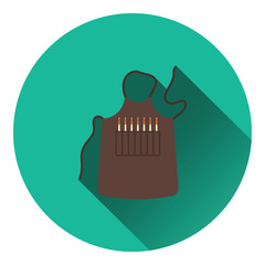 Artist apron icon