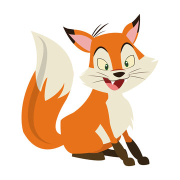 fox cartoon icon