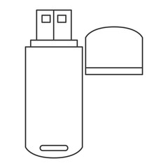 usb flash drive icon