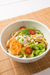 サラダうどん