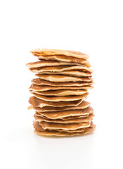 Stack of delicious pancakes