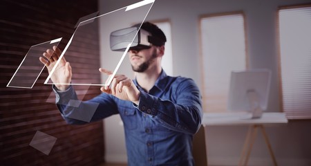 Composite image of interface