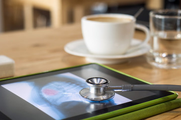 Coffee breaks of doctor