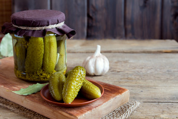 Homemade pickles
