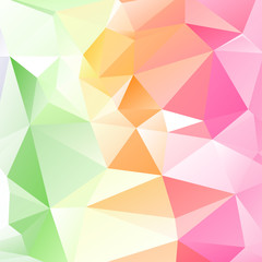 pastel polygonal Mosaic background