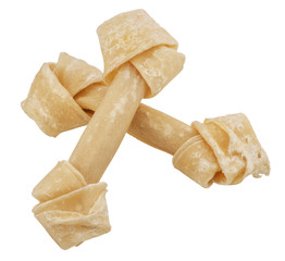 Fototapeta premium Fake bone with meat flavoring for dogs