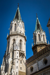 Fototapeta na wymiar Stiftskirche Klosterneuburg in Wien, Vienna