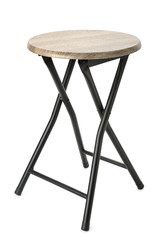 Folding chair isolated on white