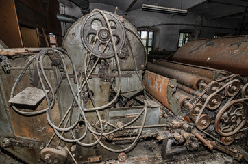 maschine mit keilriemen