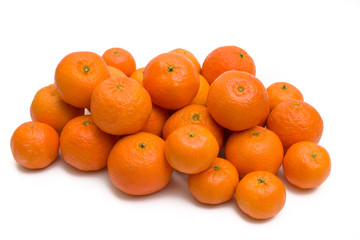 Hill ripe tangerines