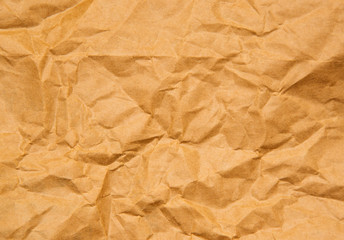 Crumpled paper for background usage