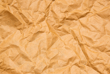 Crumpled paper for background usage