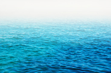 Blue sea water background