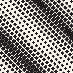 Vector Seamless Halftone Diagonal Gradient Rectangles Geometric Pattern