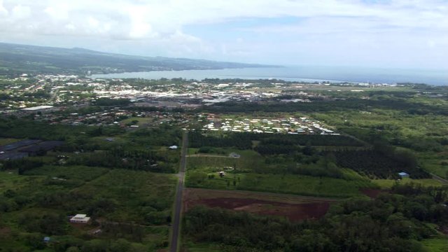 Over Hilo, Hawaii. Shot in 2010.