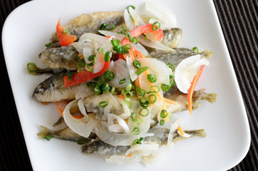 アジの南蛮漬け