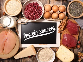  assorted protein food © M.studio
