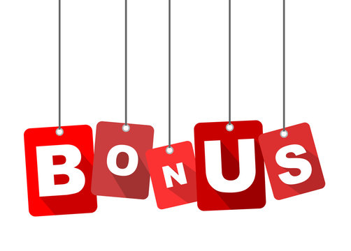 bonus, red vector bonus, flat vector bonus, background bonus