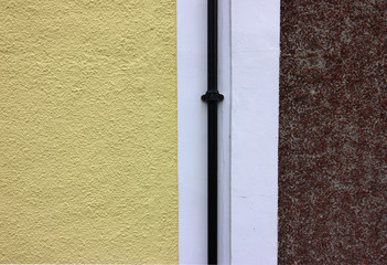 Residential architectural seaside house details and trimmings