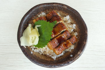 Kabayaki japanese food