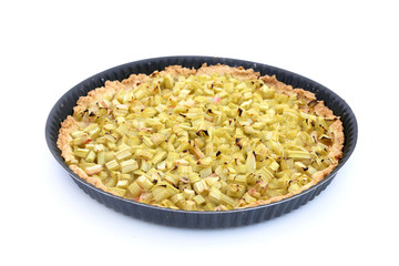 tarte à la rhubarbe