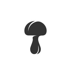 Mushroom icon isolated on white background